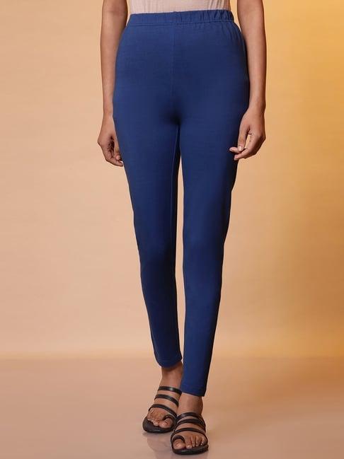 aurelia blue cotton leggings
