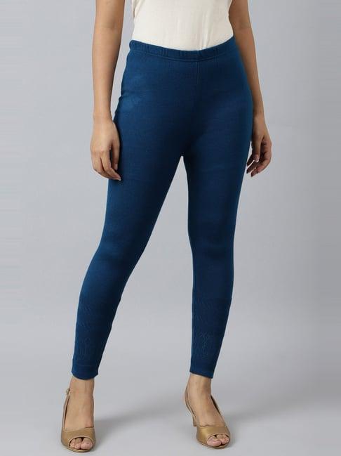 aurelia blue skinny fit tights