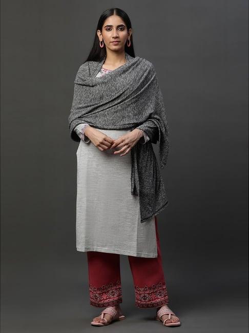 aurelia dark grey stole