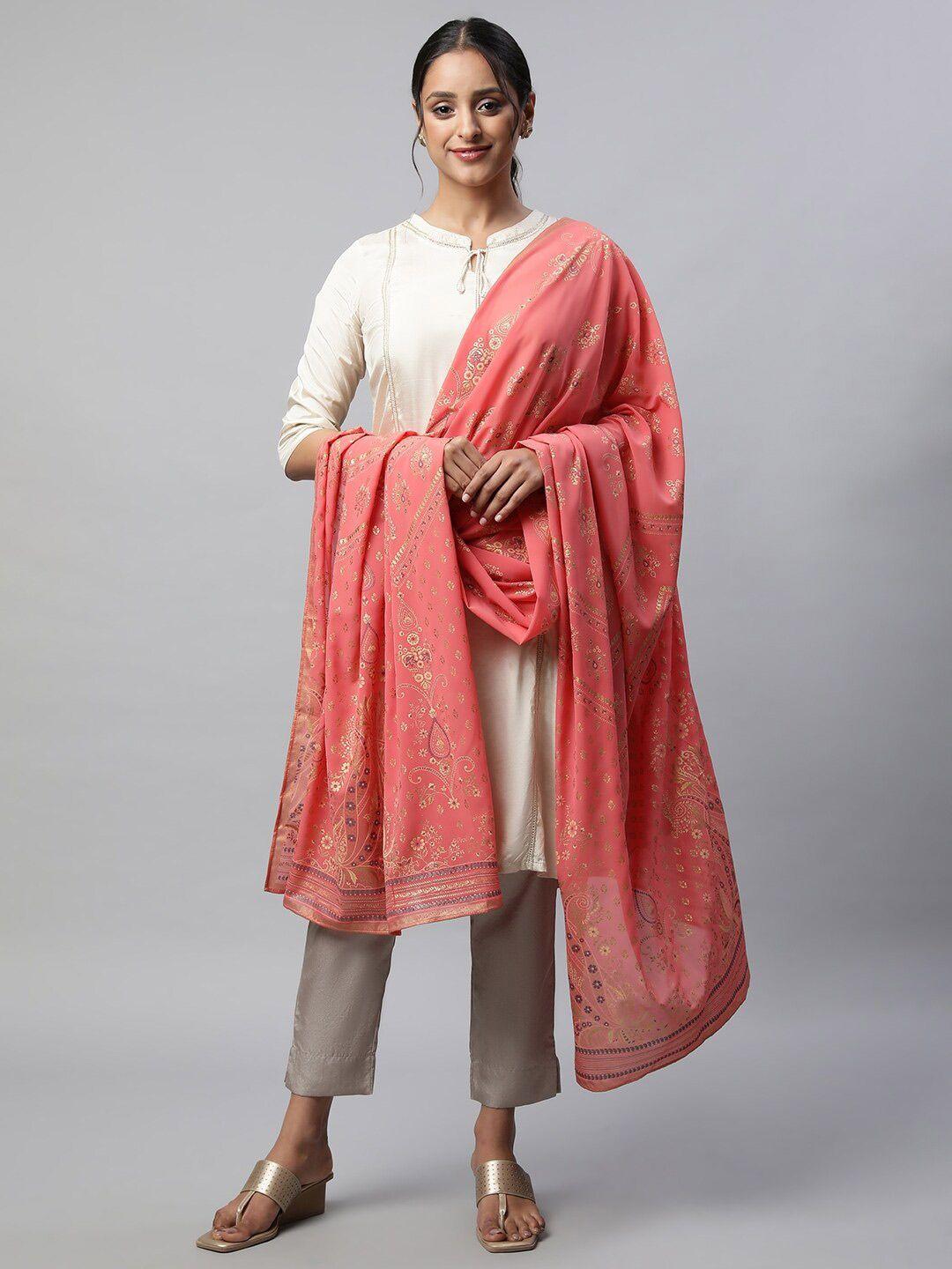 aurelia ethnic motifs printed dupatta