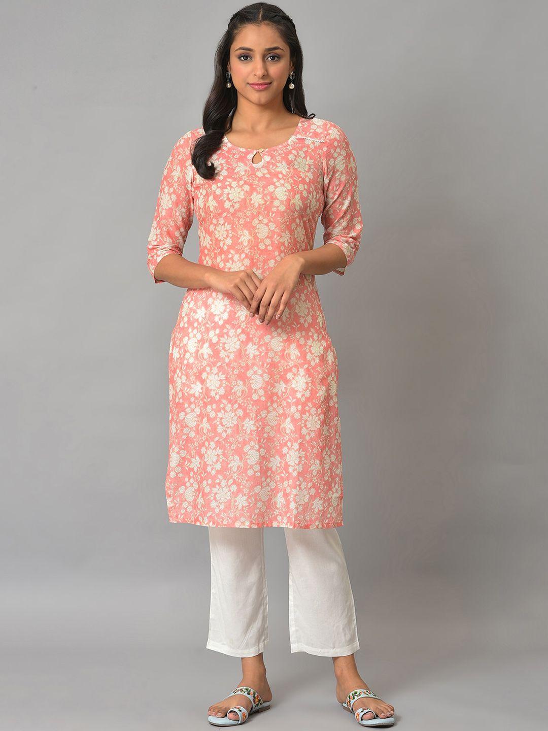 aurelia floral print kurta