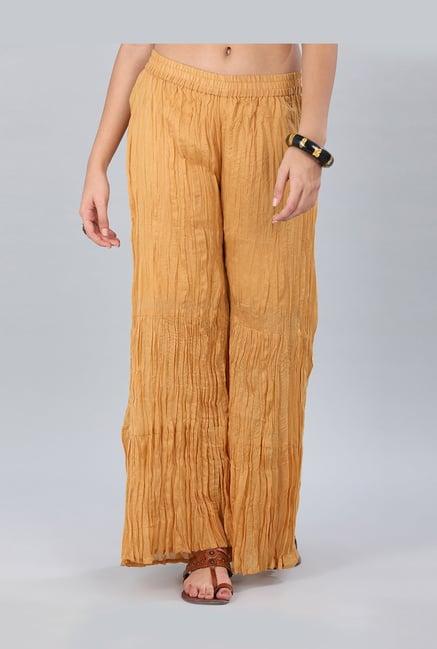 aurelia gold cotton palazzos