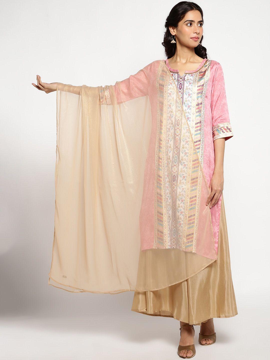 aurelia gold-toned dupatta