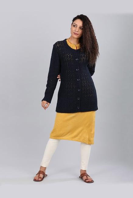aurelia navy regular fit sweater