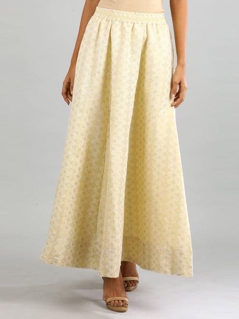 aurelia off-white printed skirts