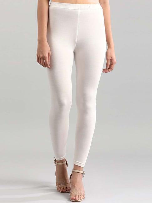 aurelia off-white regular fit leggings