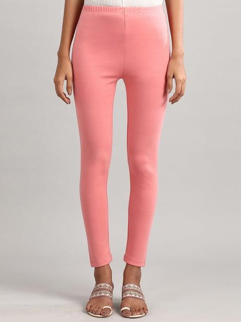 aurelia pink slim fit leggings