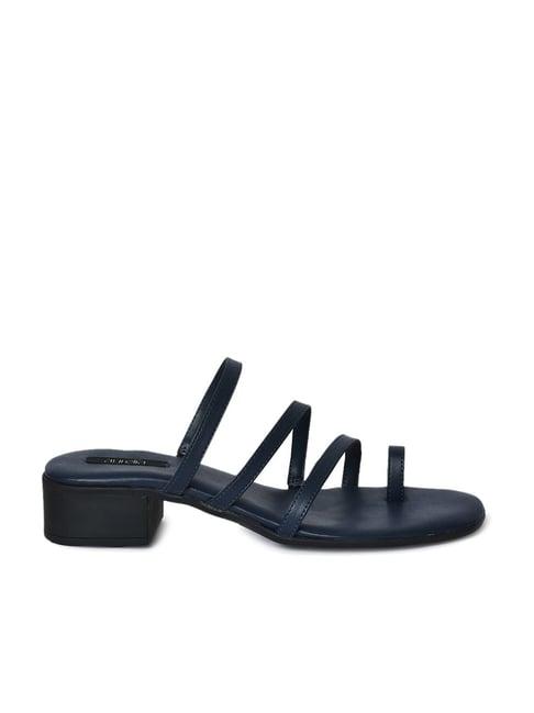 aurelia women's navy toe ring sandals