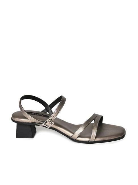 aurelia women's pewter ankle strap sandals