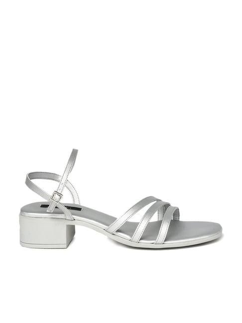 aurelia women's silver ankle strap sandals