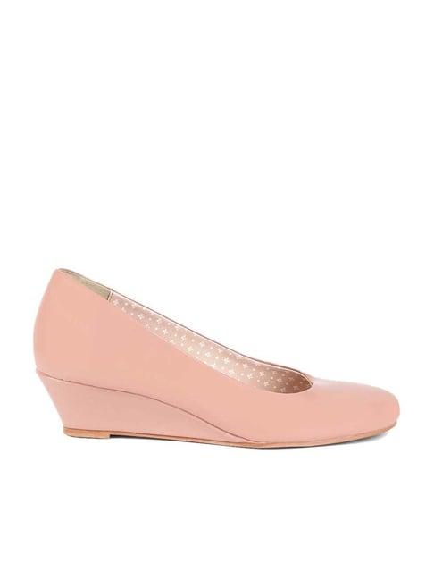 aurelia women's zcory pink wedge pumps