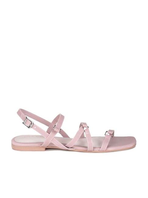 aurelia women's zhanna pink back strap sandals