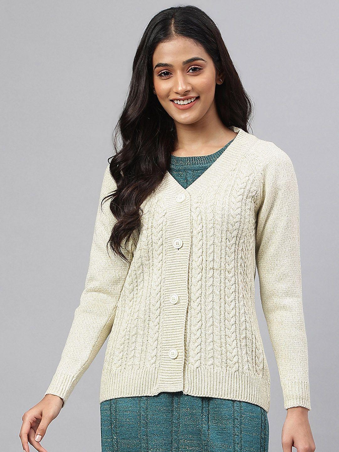 aurelia women cable knit cardigan