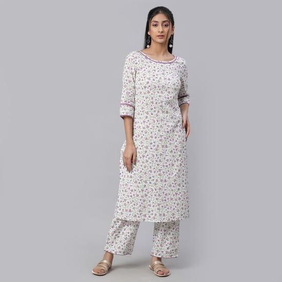 aurelia women printed kurta set