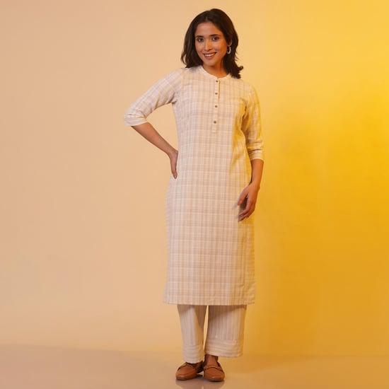 aurelia women woven kurta set