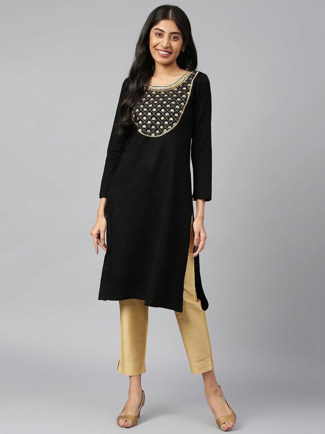 aurelia women yoke design kurta