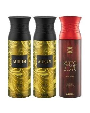 aurum & aurum & sacred love deodorant spray