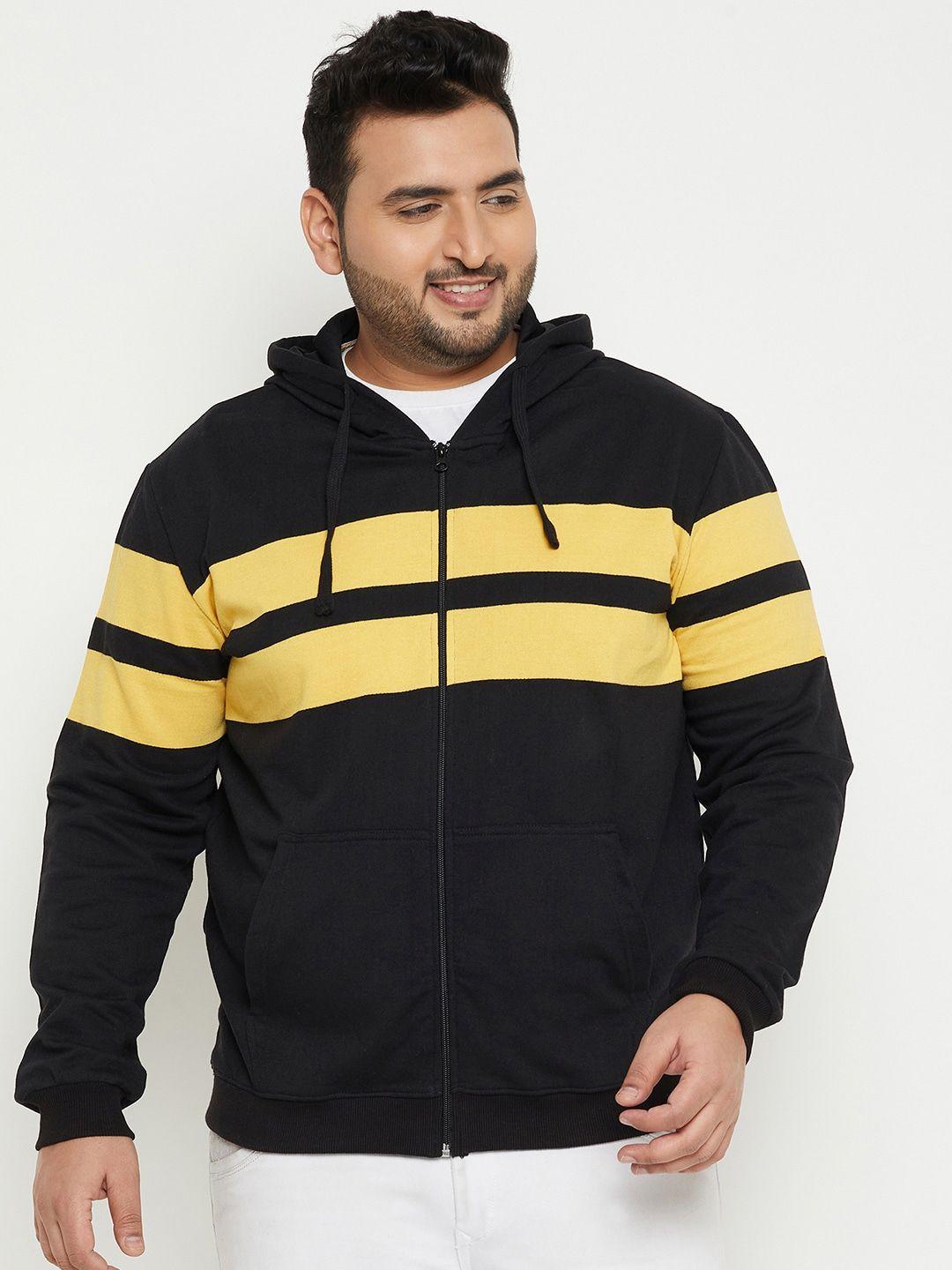 austivo striped hooded sweatshirt