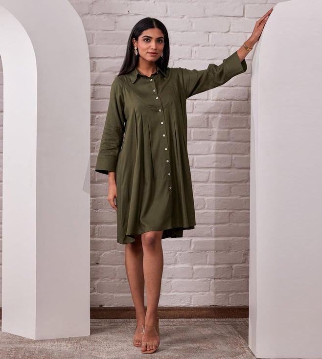 autumnlane avanti shamrock cotton dress