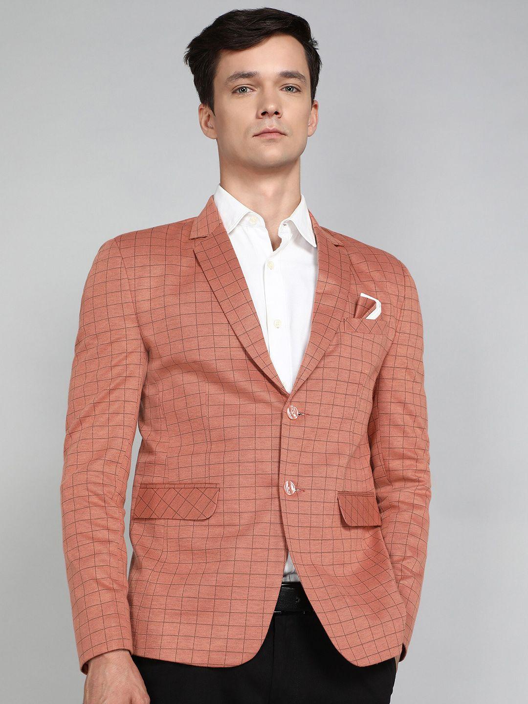 avaeta checked double-breasted blazers