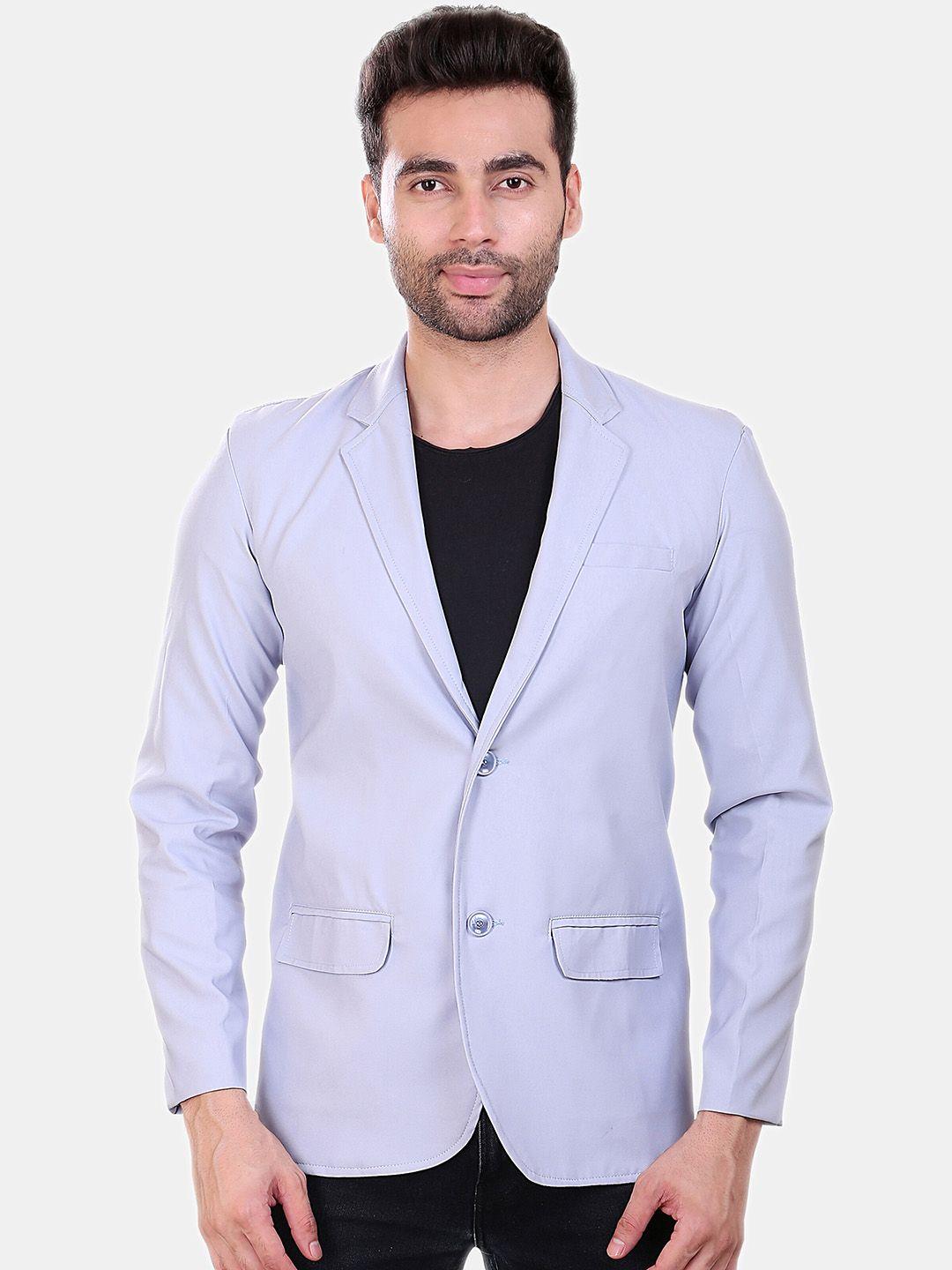 avaeta notched lapel single-breasted blazer