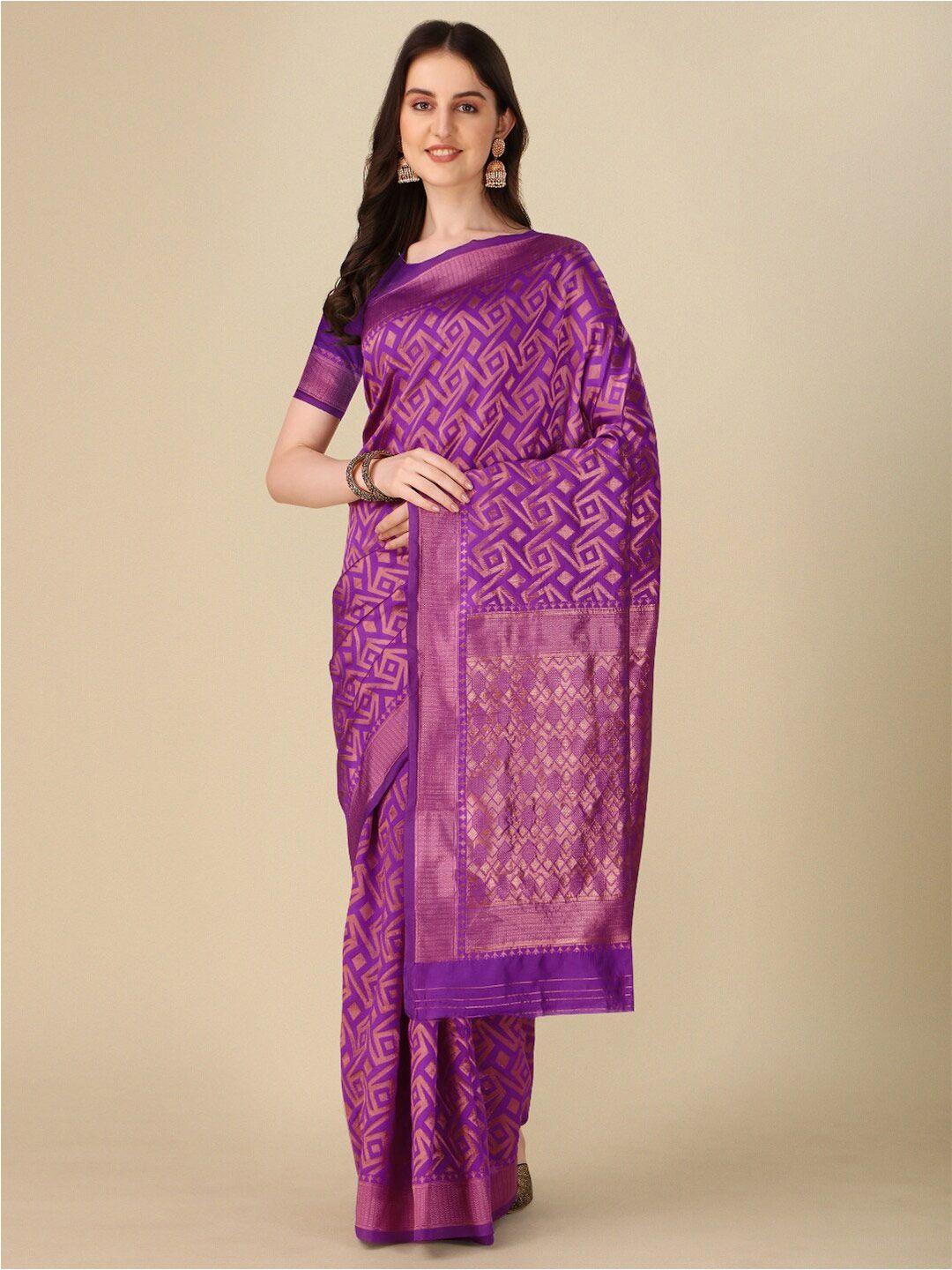 avantika fashion geometric woven design zari pure silk kanjeevaram saree