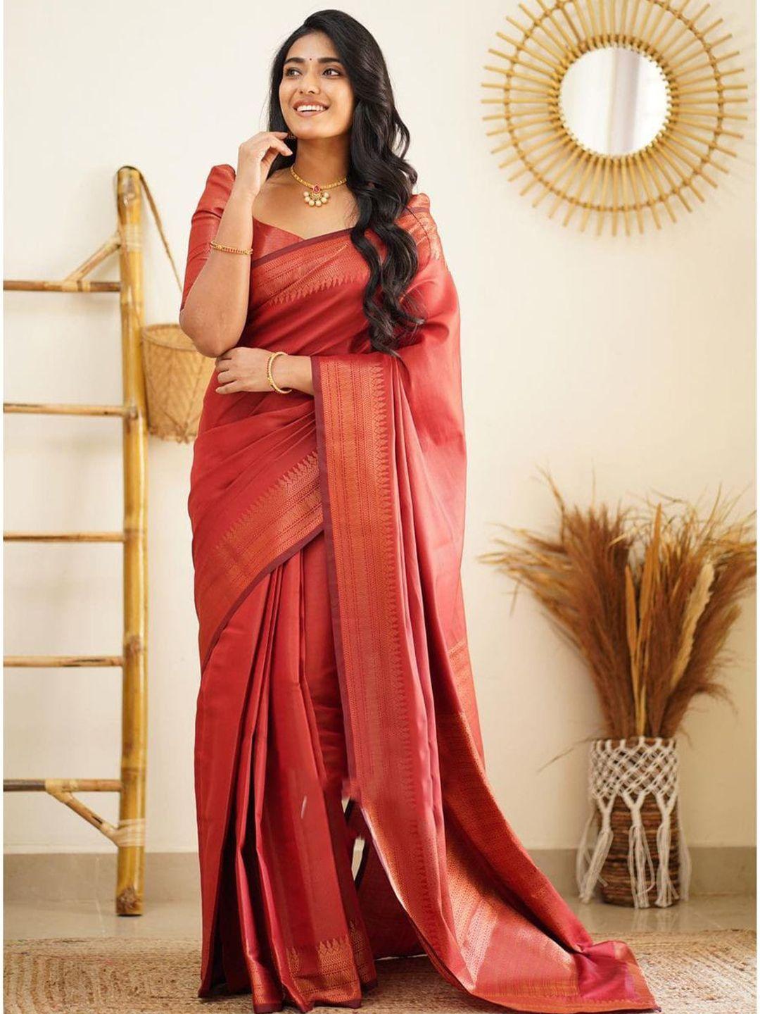 avantika fashion woven design zari pure silk kanjeevaram saree