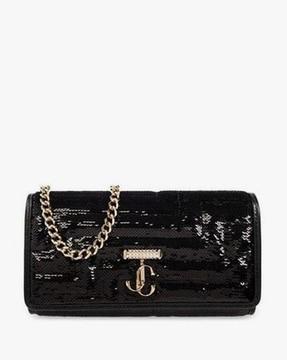 avenue mini wallet with chain