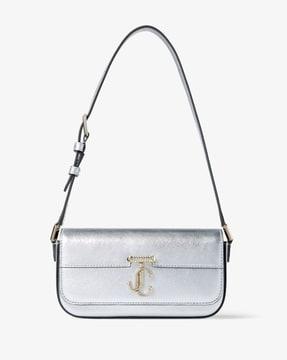 avenue metallic mini shoulder bag