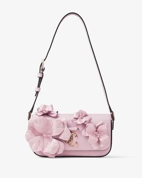 avenue mini shoulder bag with flowers