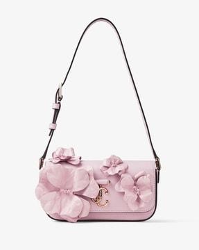 avenue mini shoulder bag with flowers