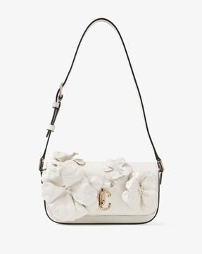 avenue mini shoulder bag with flowers