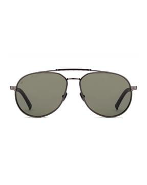 aviator gunmetal sunglasses