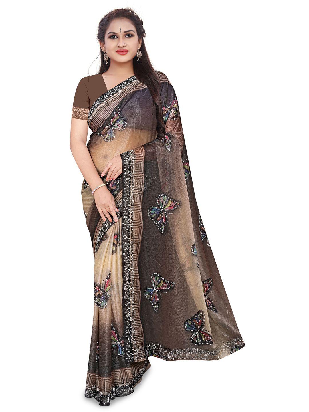 avimoz ethnic motifs printed saree