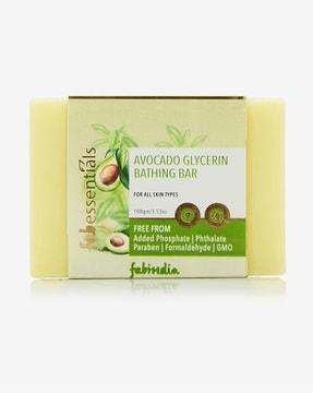 avocado glycerine bathing bar