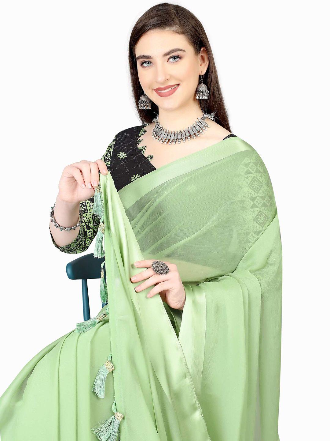 avojee green saree