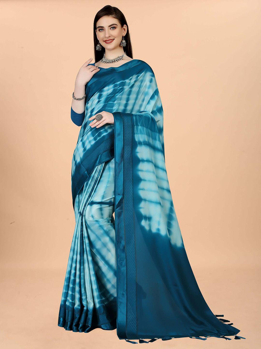 avojee tie and dye printed saree