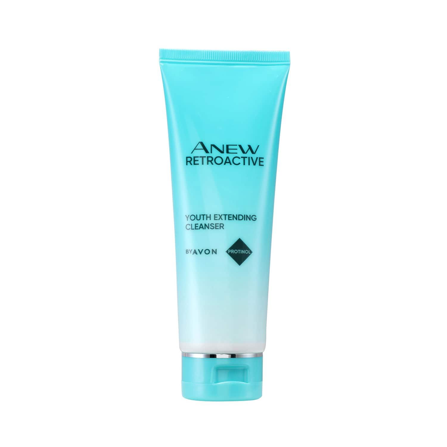 avon anew retroactive cleanser (125g)