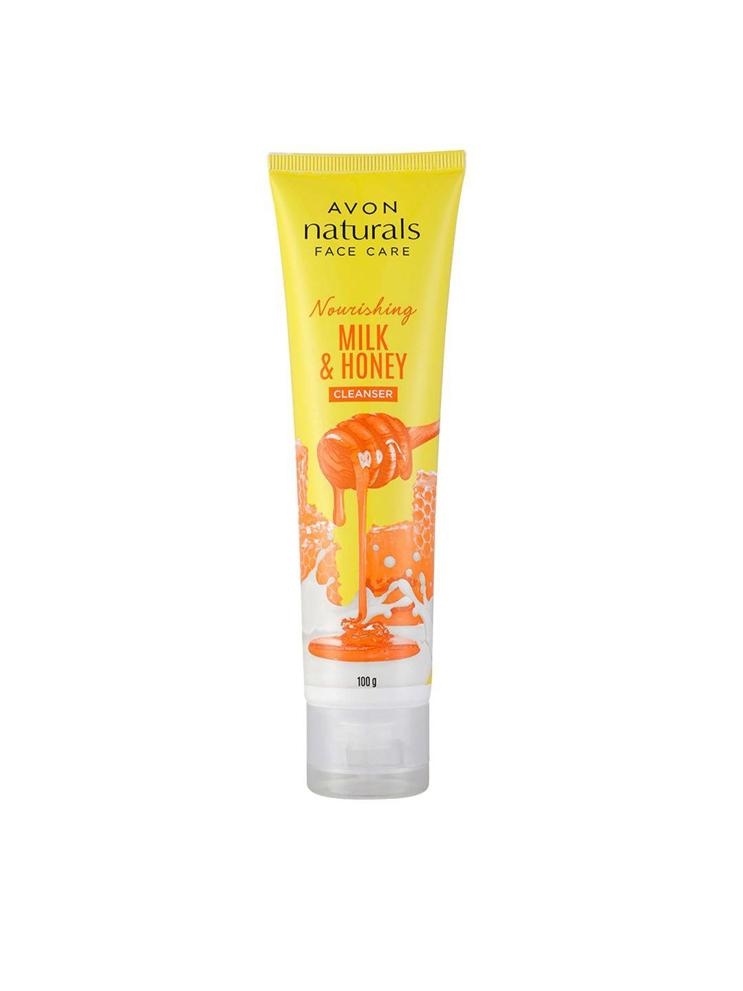 avon naturals honey and milk nourishing face cleanser 100 gm