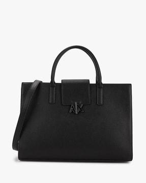 avril textured tote bag