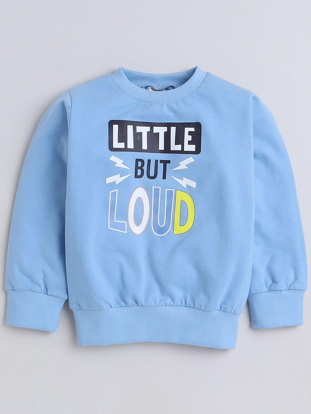 aww hunnie unisex kids typography printed pullover sweatshirt
