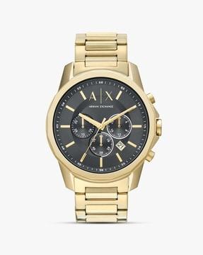 ax1721i chronograph watch with stainless steel strap