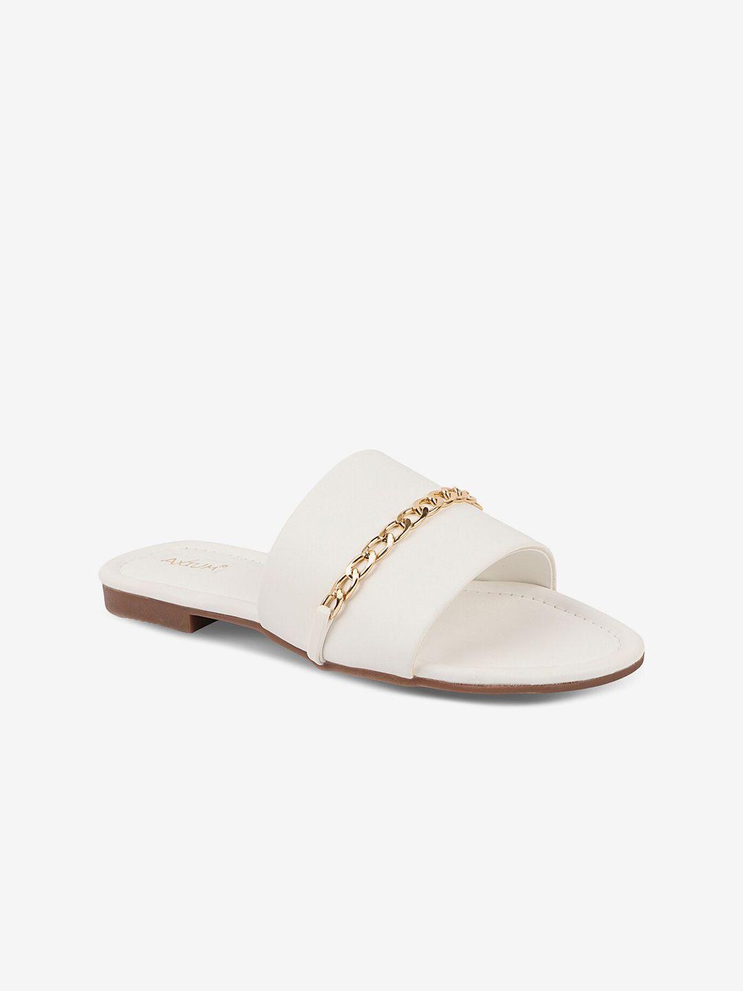 axium embellished open toe mules