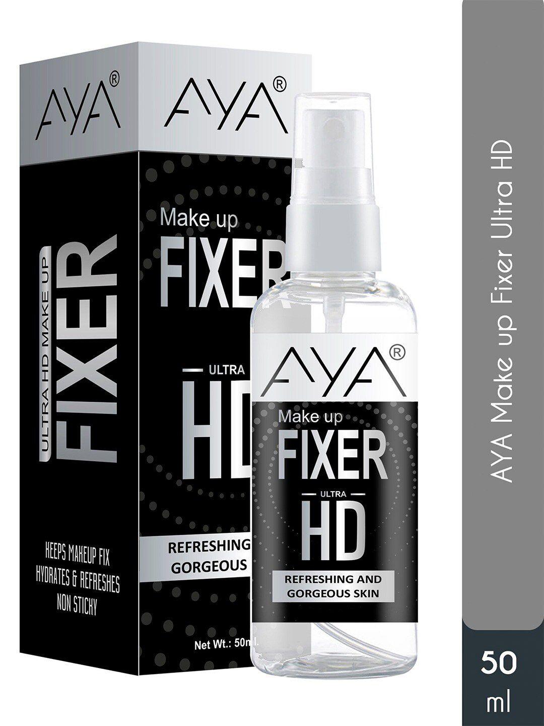 aya ultra hd makeup fixer for refreshing & gorgeous skin - 50 ml