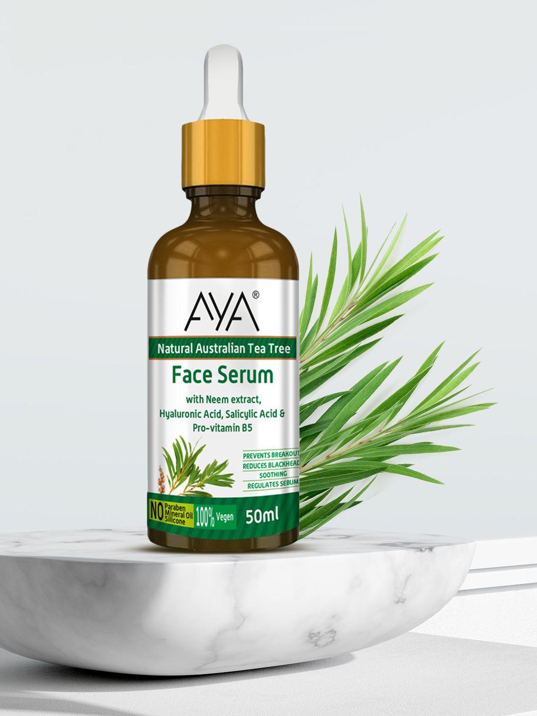 aya australian tea tree face serum 50 ml