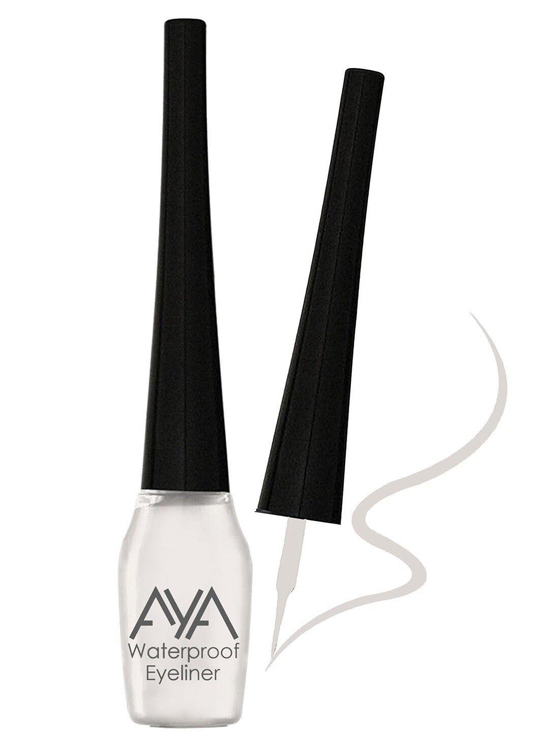 aya long lasting & waterproof liquid eyeliner 5ml - white