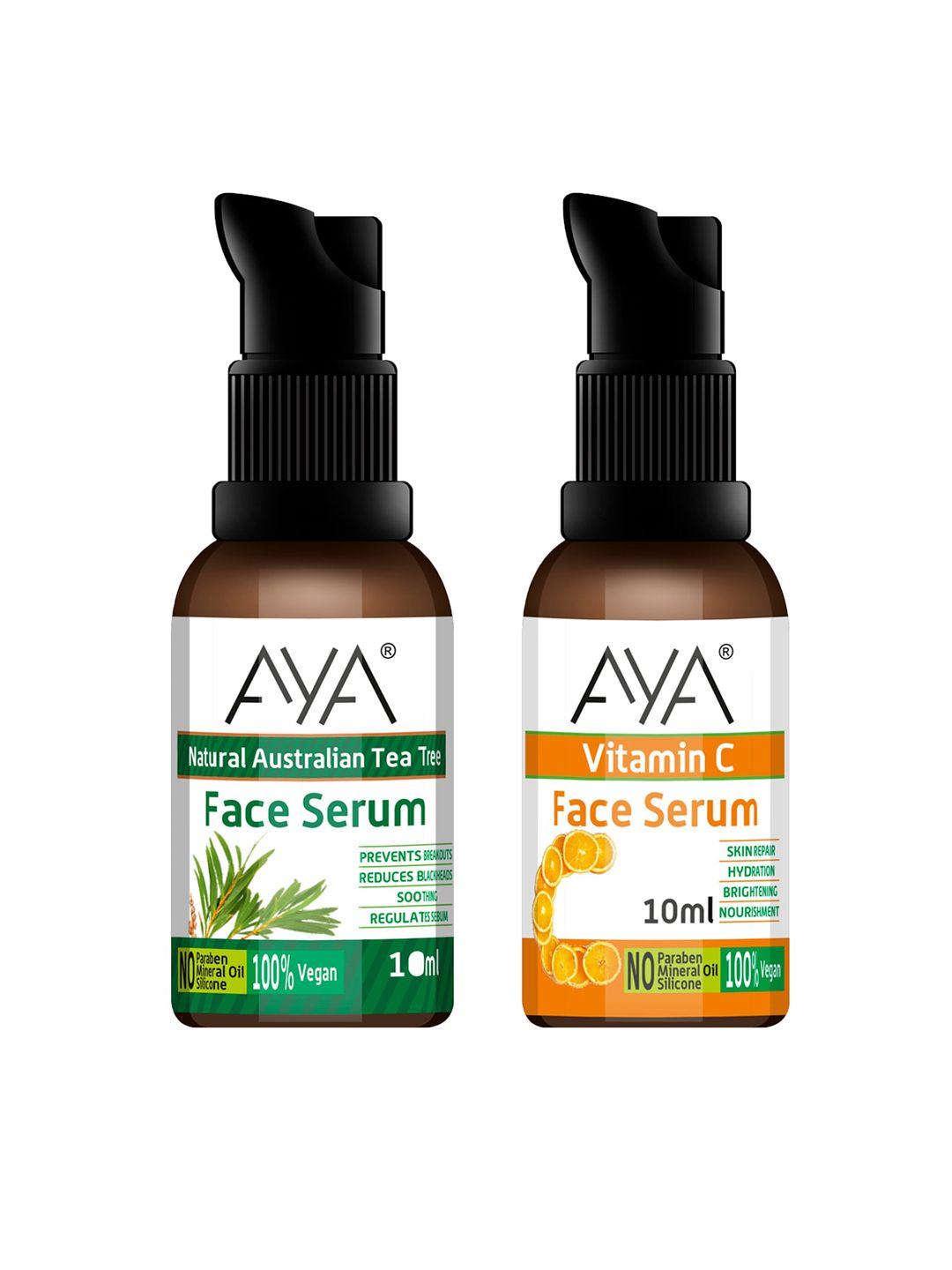 aya set of 2 face serum 20ml