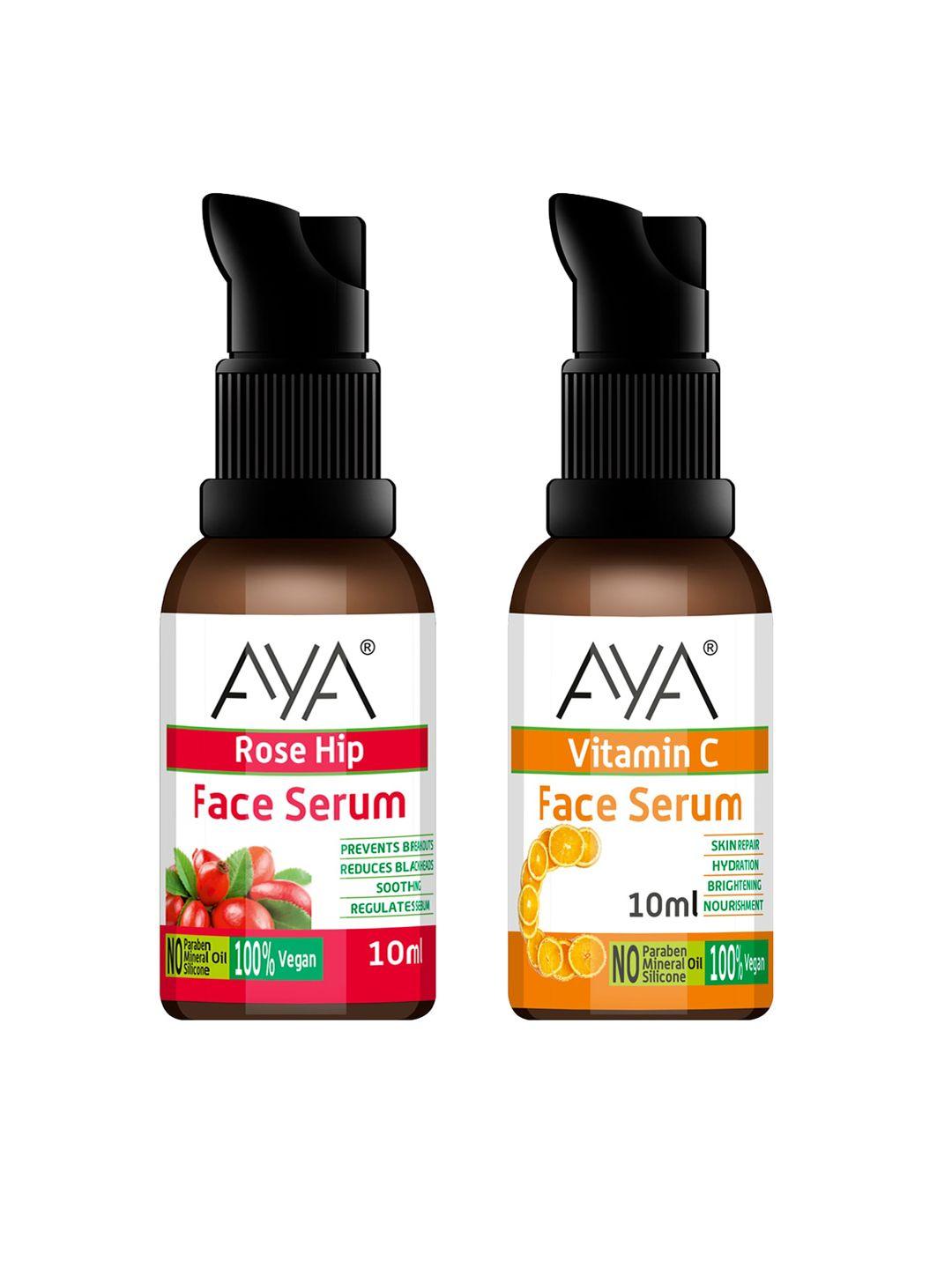 aya set of 2 face serum 20ml