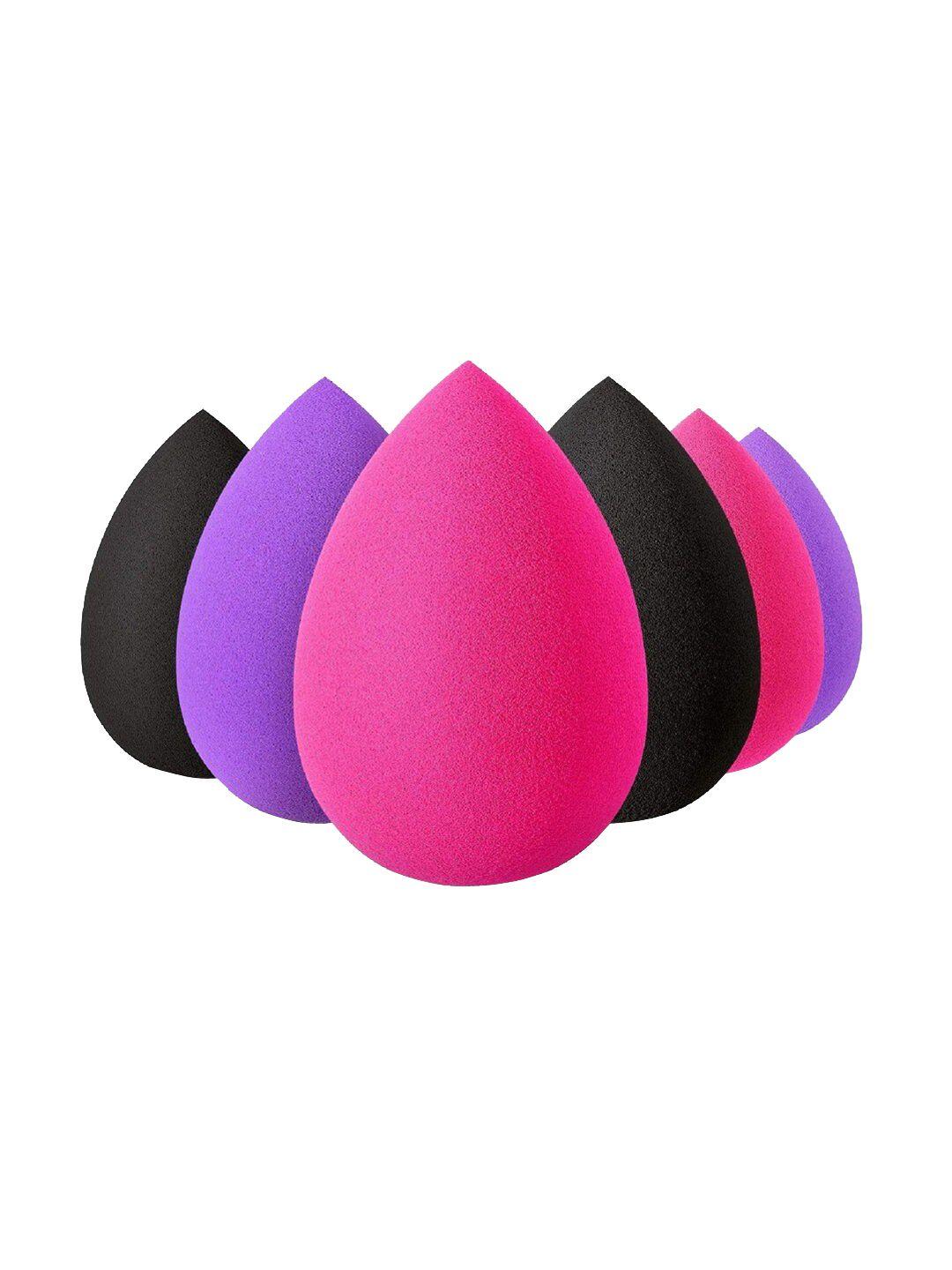 aya set of 5 assorted makeup sponge puffs