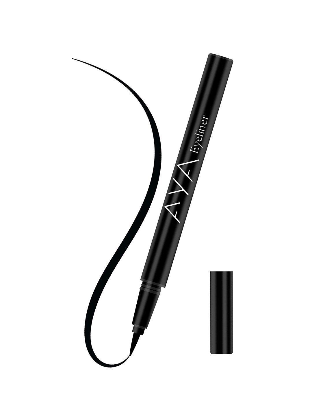 aya waterproof long lasting eyeliner pen 2 ml - black
